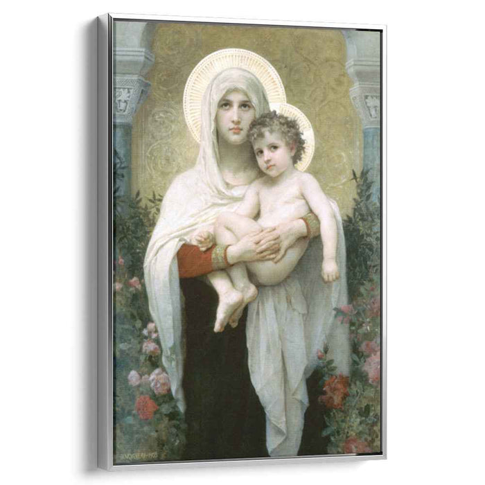 The Madonna of the Roses (1903) by William-Adolphe Bouguereau