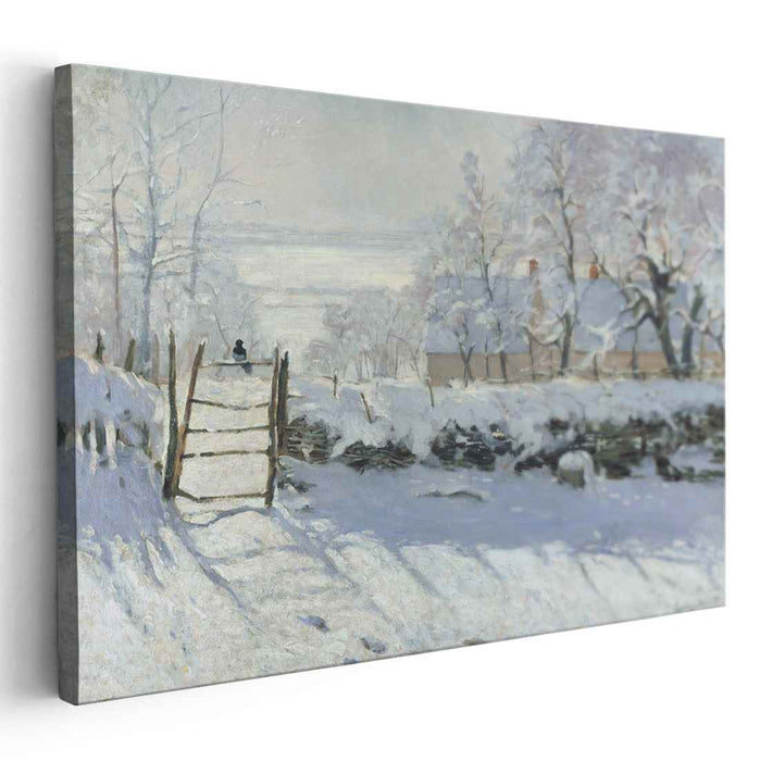 The Magpie (1869) by Claude Monet