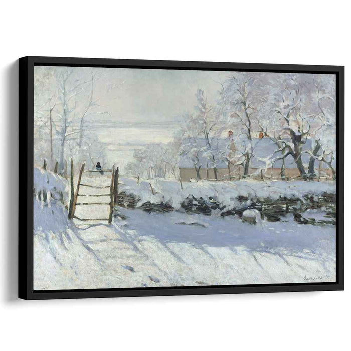 The Magpie (1869) by Claude Monet