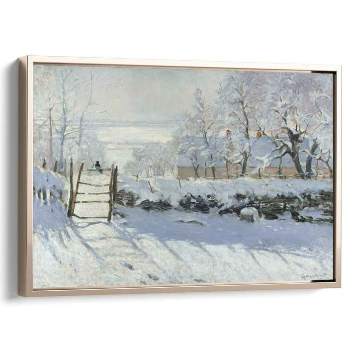The Magpie (1869) by Claude Monet