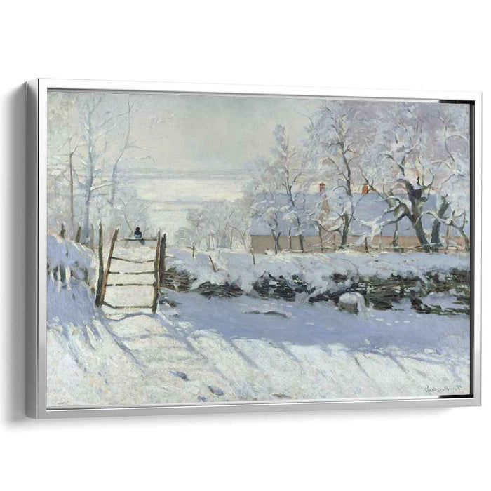 The Magpie (1869) by Claude Monet