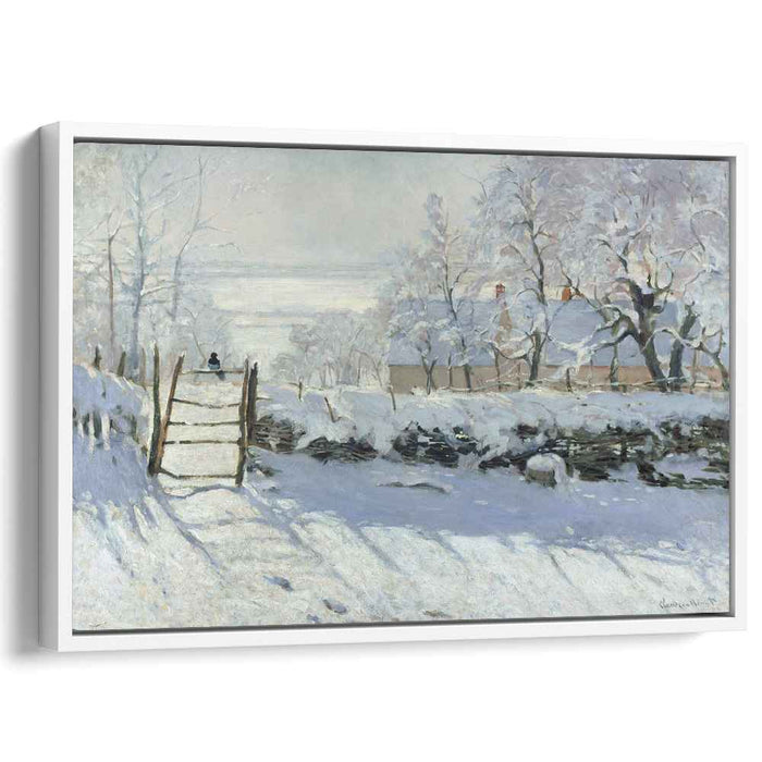 The Magpie (1869) by Claude Monet