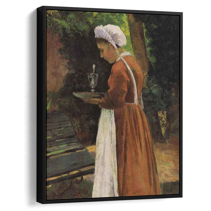 The Maidservant (1875) by Camille Pissarro