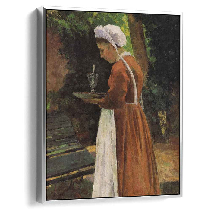 The Maidservant (1875) by Camille Pissarro