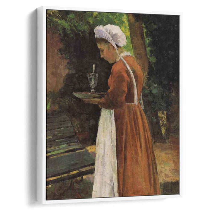 The Maidservant (1875) by Camille Pissarro