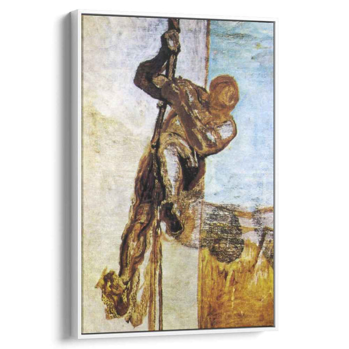 The Man with the cord by Honore Daumier