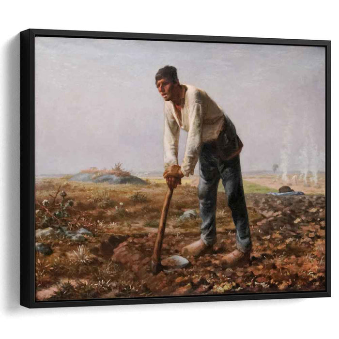 The Man with the Hoe (1862) by Jean-Francois Millet