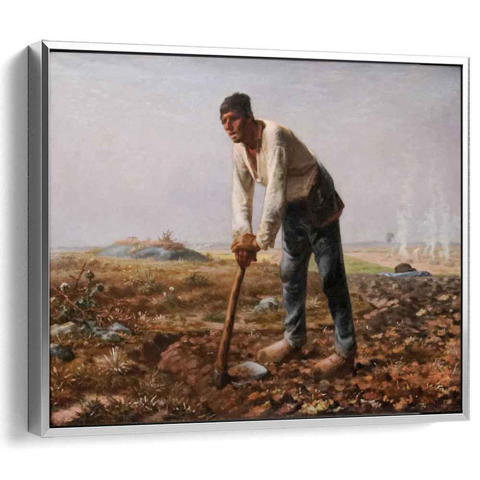 The Man with the Hoe (1862) by Jean-Francois Millet