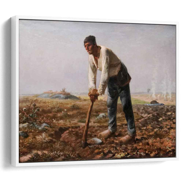 The Man with the Hoe (1862) by Jean-Francois Millet