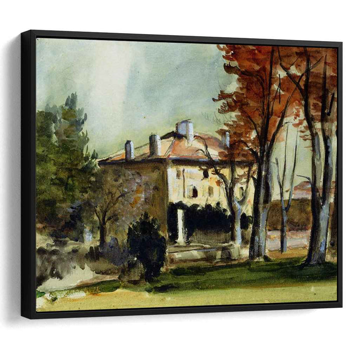 The Manor House at Jas de Bouffan (1870) by Paul Cezanne