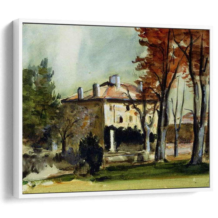 The Manor House at Jas de Bouffan (1870) by Paul Cezanne