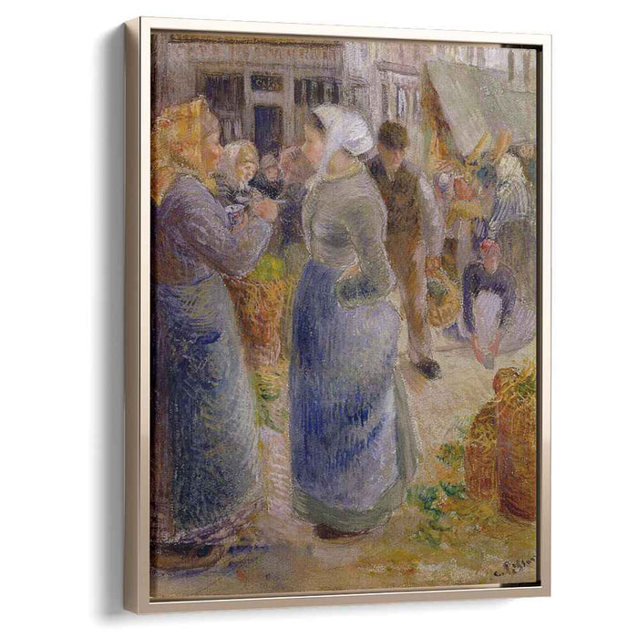 The Market (1883) by Camille Pissarro