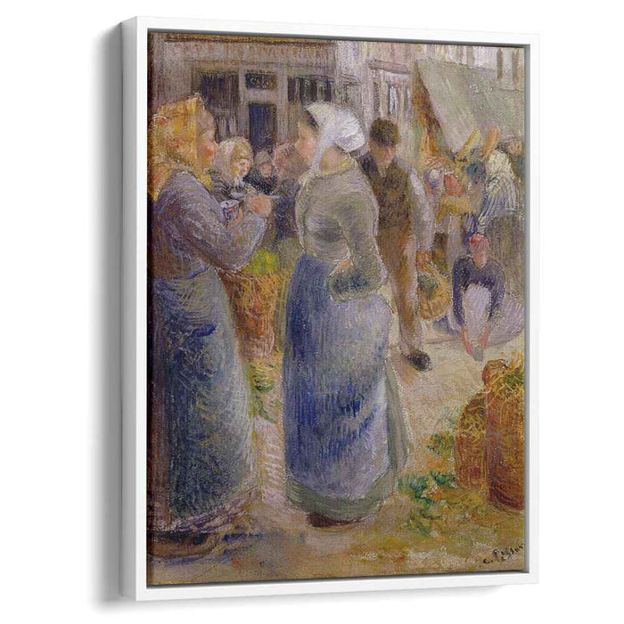 The Market (1883) by Camille Pissarro