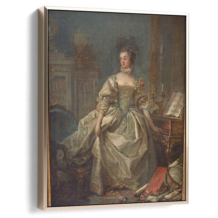 Marquise de Pompadour (1750) by Francois Boucher