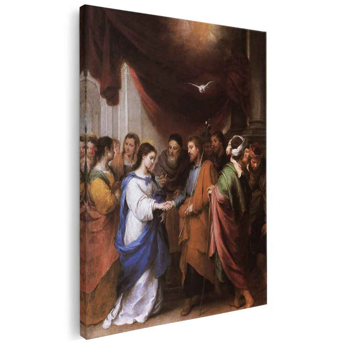 The Marriage of the Virgin (1670) by Bartolome Esteban Murillo