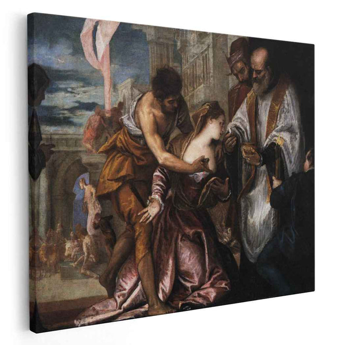 The Martyrdom and Last Communion of Saint Lucy (1582) by Paolo Veronese