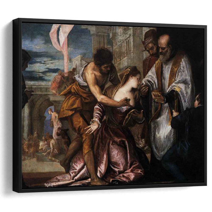 The Martyrdom and Last Communion of Saint Lucy (1582) by Paolo Veronese