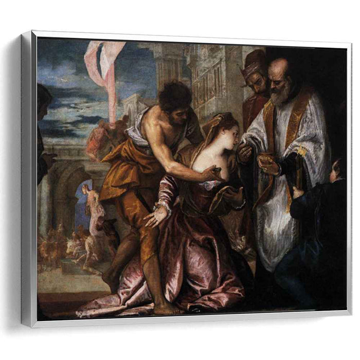 The Martyrdom and Last Communion of Saint Lucy (1582) by Paolo Veronese