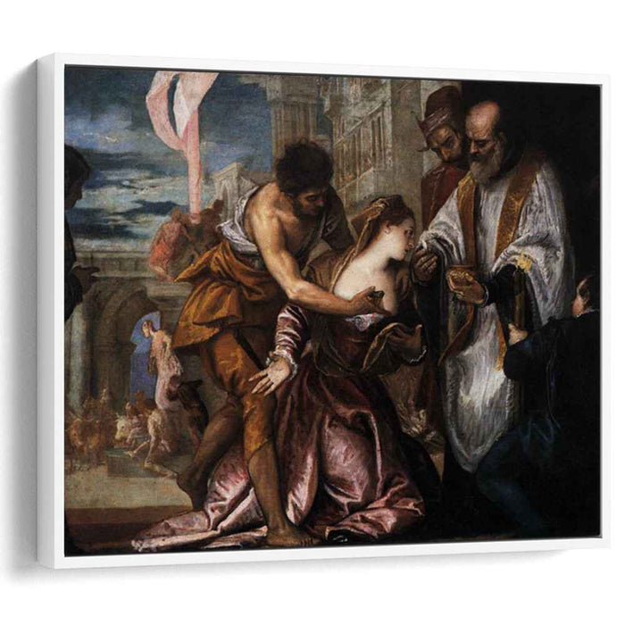 The Martyrdom and Last Communion of Saint Lucy (1582) by Paolo Veronese