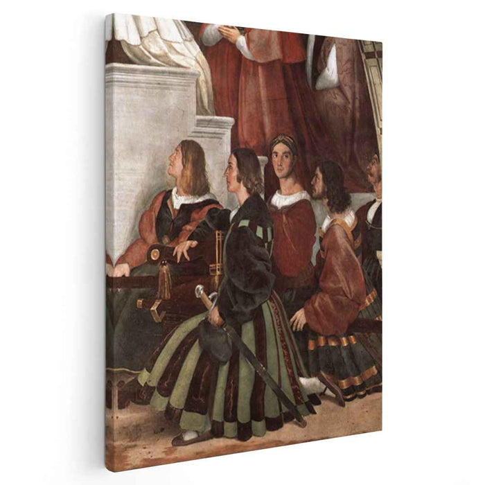 The Mass at Bolsena (detail) (1512) by Raphael