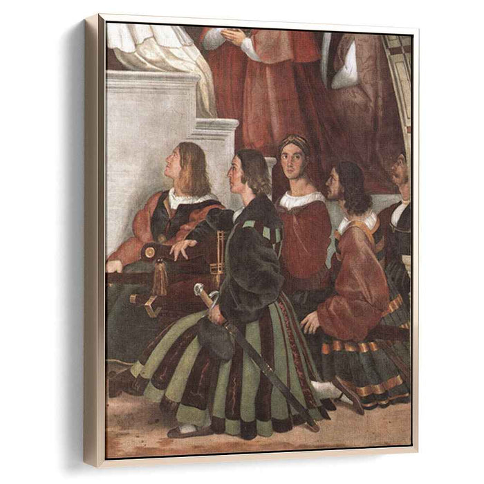 The Mass at Bolsena (detail) (1512) by Raphael