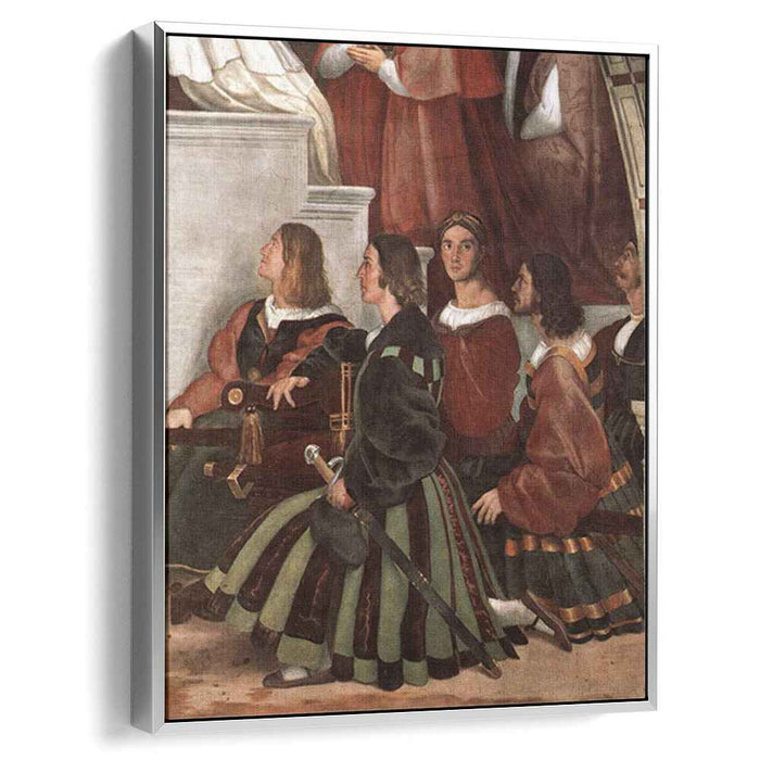 The Mass at Bolsena (detail) (1512) by Raphael