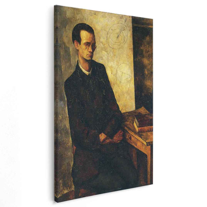 The Mathematician (1918) by Diego Rivera