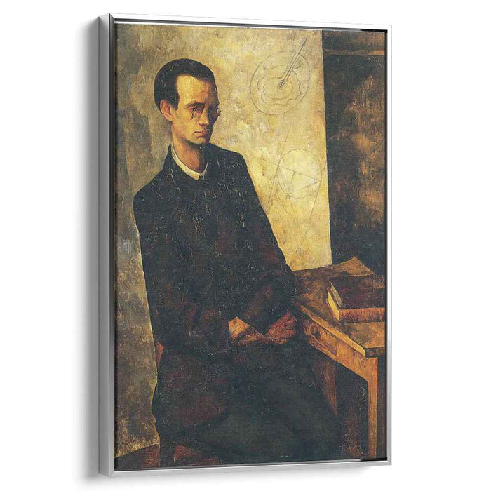 The Mathematician (1918) by Diego Rivera