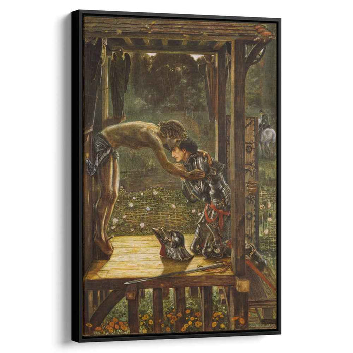 The Merciful Knight (1863) by Edward Burne-Jones
