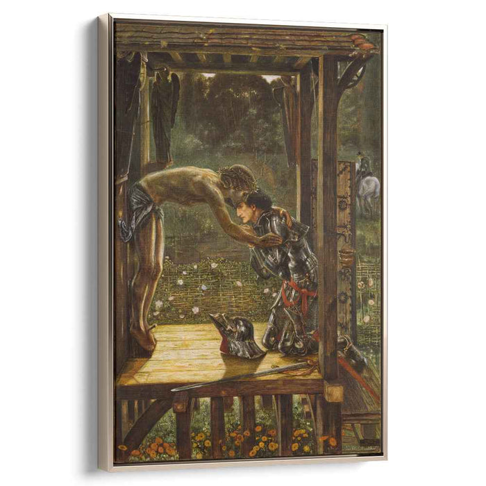 The Merciful Knight (1863) by Edward Burne-Jones