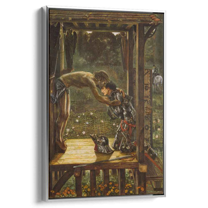 The Merciful Knight (1863) by Edward Burne-Jones