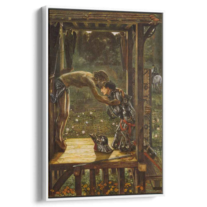 The Merciful Knight (1863) by Edward Burne-Jones