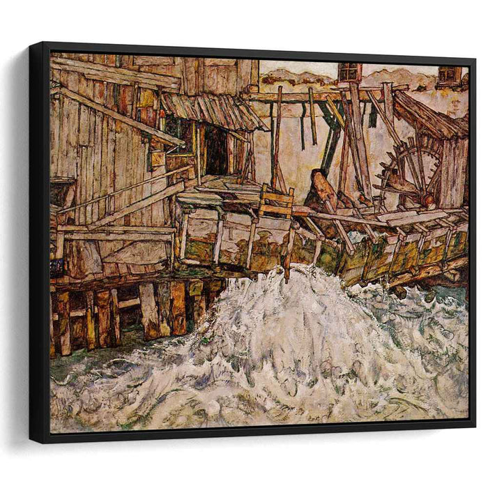 The Mill (1916) by Egon Schiele