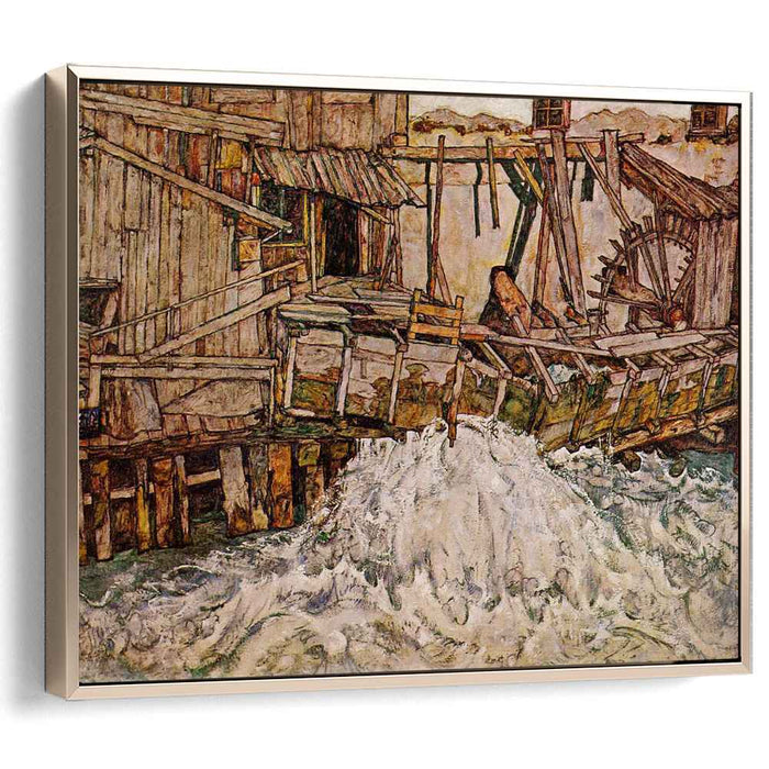 The Mill (1916) by Egon Schiele