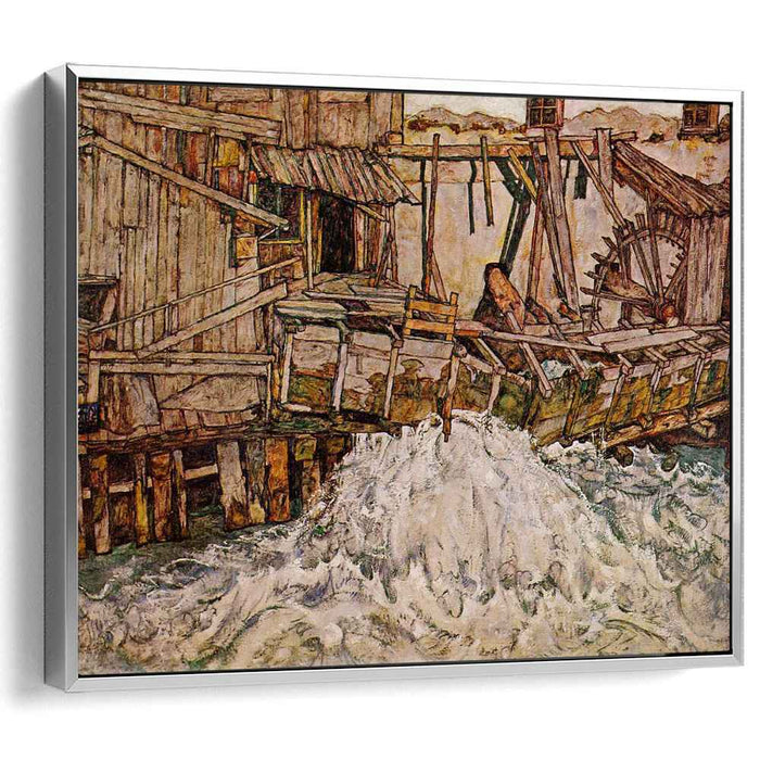 The Mill (1916) by Egon Schiele