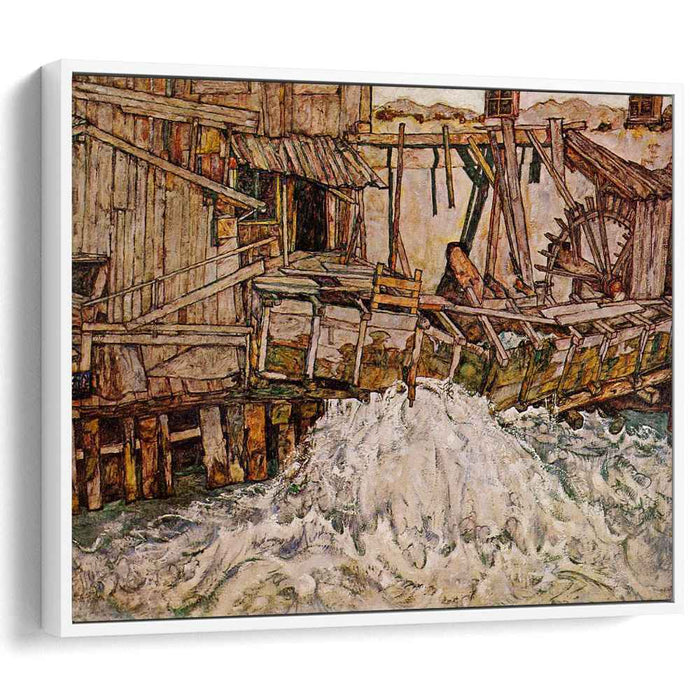 The Mill (1916) by Egon Schiele