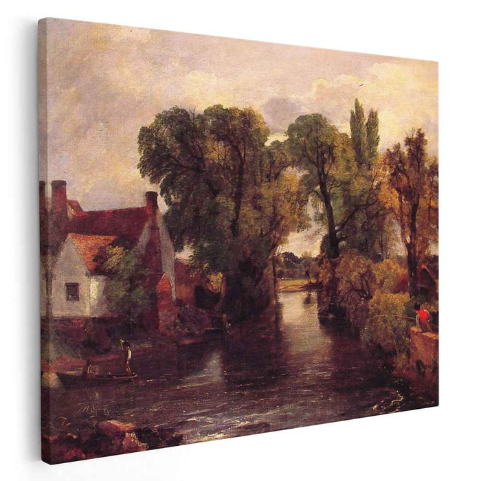 The Mill Stream (1815) by John Constable