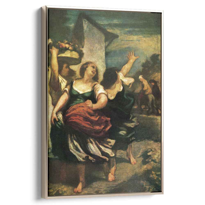 The Miller, His Son and the Donkey by Honore Daumier