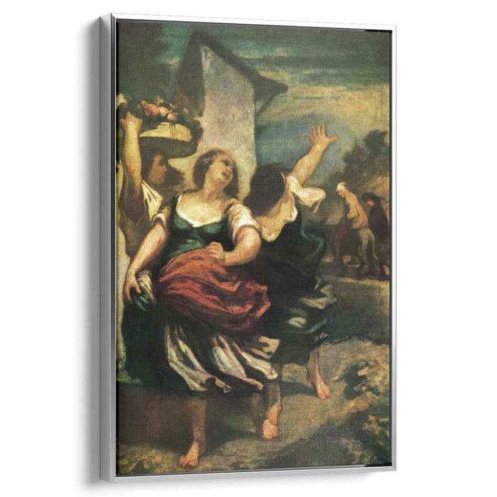 The Miller, His Son and the Donkey by Honore Daumier