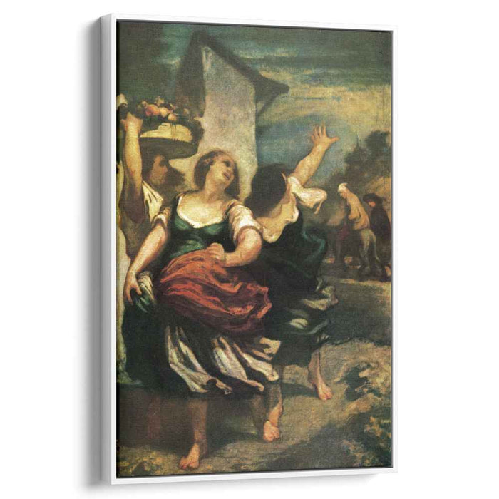 The Miller, His Son and the Donkey by Honore Daumier