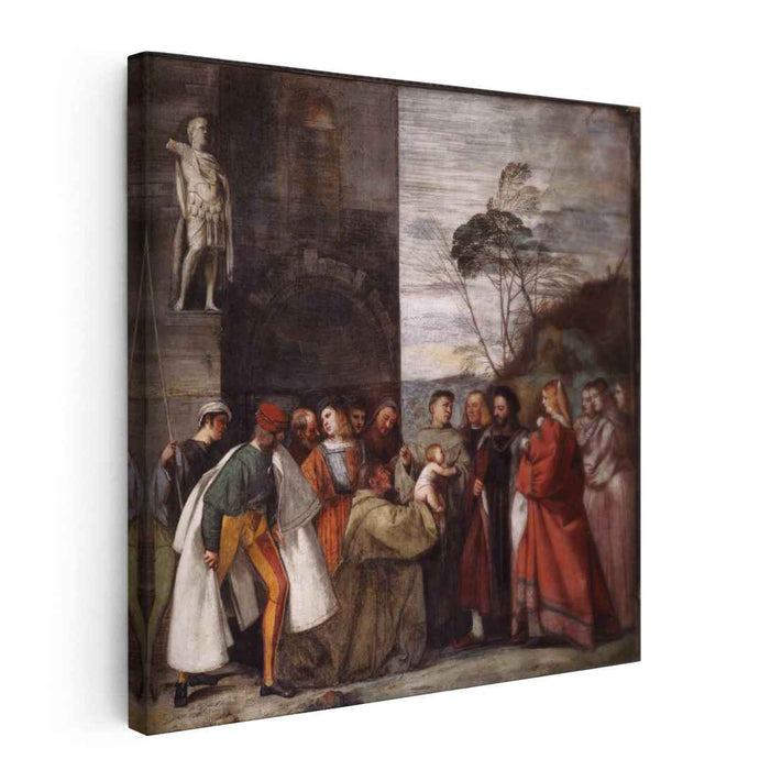 The Miracle of the Newborn Child (1511) by Titian