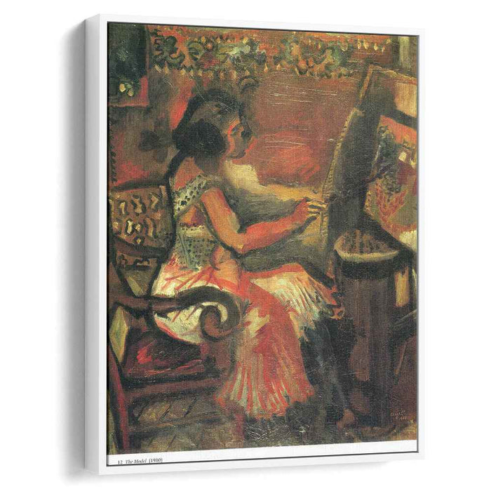 The Model (1910) by Marc Chagall
