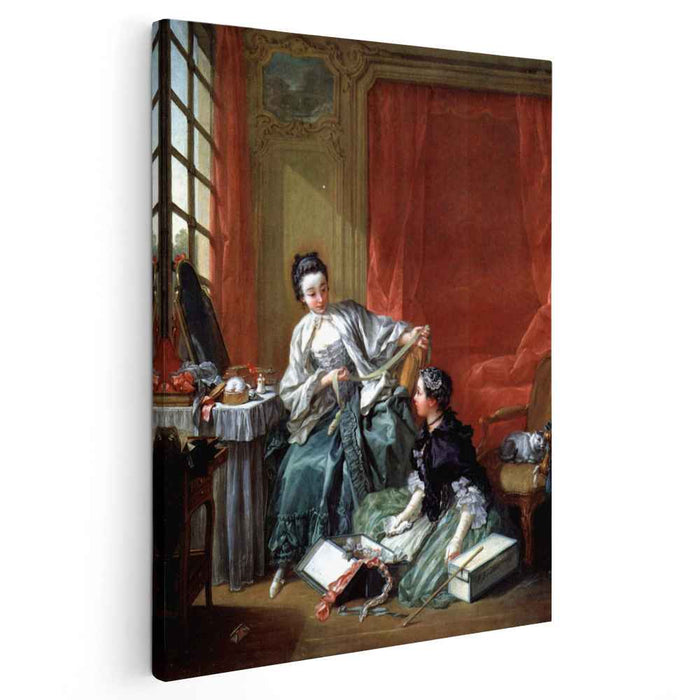 The Modiste (1746) by Francois Boucher