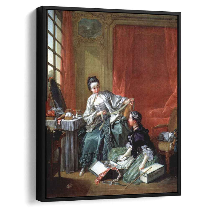 The Modiste (1746) by Francois Boucher