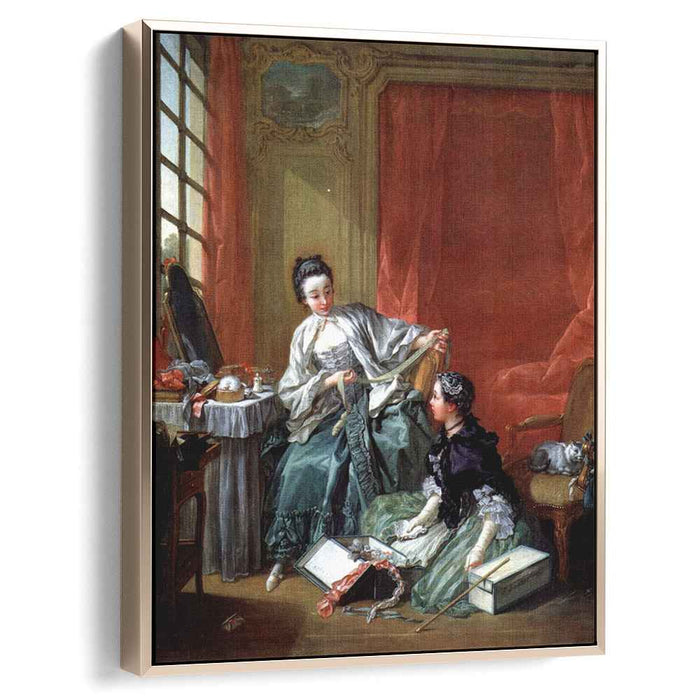 The Modiste (1746) by Francois Boucher