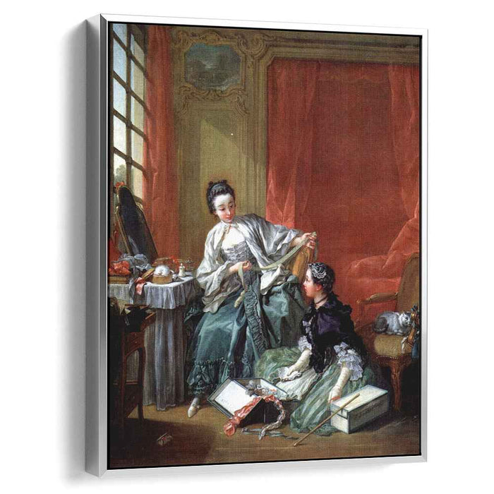 The Modiste (1746) by Francois Boucher