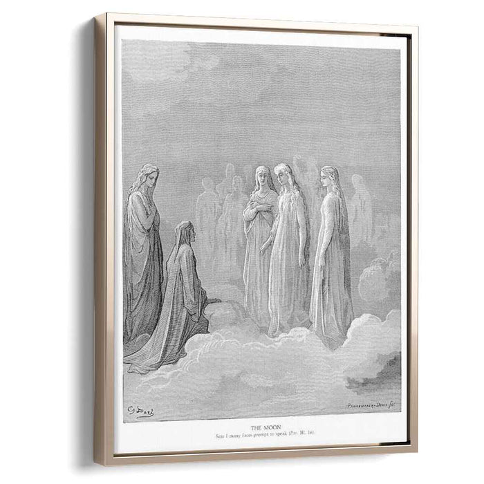 The Moon by Gustave Dore