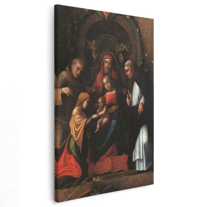 The Mystic Marriage of St. Catherine (1515) by Correggio