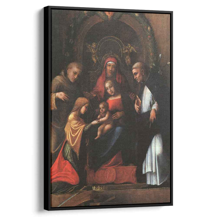 The Mystic Marriage of St. Catherine (1515) by Correggio