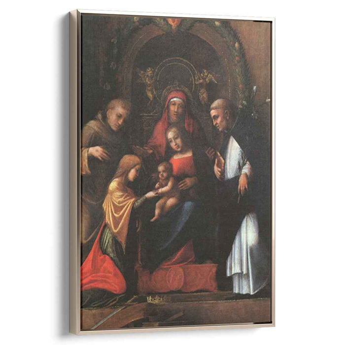 The Mystic Marriage of St. Catherine (1515) by Correggio